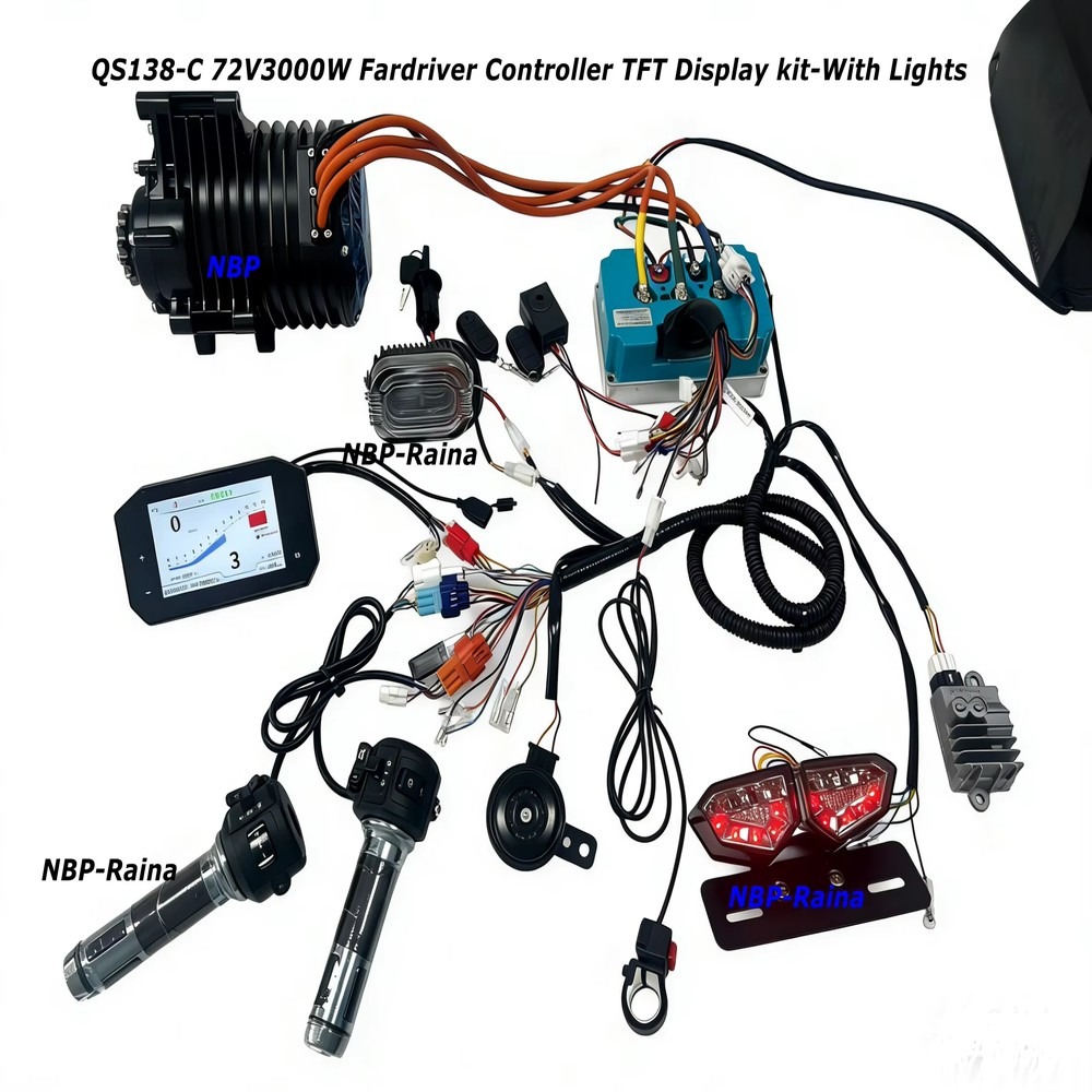 72V 3000W 미드 드라이브 모터 키트, 최고 속도 - Mid Drive Motor Kit 72V 3000W 리뷰 및 가격